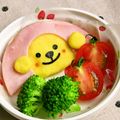こうたろちゃん's cooksnap of when they made ＊ハムおさるさん＊.
