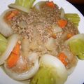 you222's cooksnap of when they made 蕪を器に見立てて　カブの鶏詰め煮.