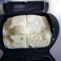 kawai's cooksnap of when they made 牛乳なし＆ルクエで作れる！バナナ蒸しパン.