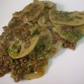 じょうじょうちゃん's cooksnap of when they made れんこんとひき肉の生姜風味な炒め煮.