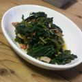 ★じん★'s cooksnap of when they made ほうれん草ベーコン　柚子胡椒ポン酢炒め.