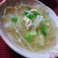 羽尼うに's cooksnap of when they made もやしたっぷりチキンスープ！.