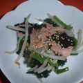 Jock's cooksnap of when they made のり酢和え　一人分　40kcal　.