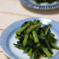 ピンクのたまご's cooksnap of when they made かぶの葉の胡麻和え風.
