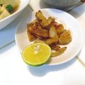 まいとものママ's cooksnap of when they made 安くて美味しい！鳥皮カリカリ焼き.