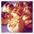 mokekoco's cooksnap of when they made ホットケーキMIXで惣菜パン(*^^)v.