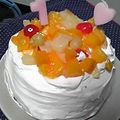 ★陽ママ★'s cooksnap of when they made １アレルギー対応　クリスマスケーキ.