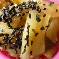 しあわせな食卓's cooksnap of when they made ヤーコンきんぴら.