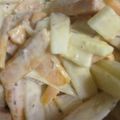 はっぴーはりぼ's cooksnap of when they made ☆柿と大根の味噌マヨサラダ☆.