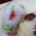 Natsutach's cooksnap of when they made ラブリー♪簡単さっぱりおにぎり～♪.