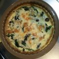 ちえ87's cooksnap of when they made 鮭とほうれん草のキッシュ.