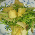 68sumire's cooksnap of when they made 豆苗・エリンギ・鶏ささみのソテー.