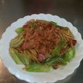 ひかだ's cooksnap of when they made さっぱり！ヘルシー！ぽん酢で焼きうどん.