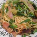 seri7_7's cooksnap of when they made 大葉にんにく醤油で☆ニラ卵炒め.