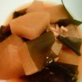 crea326's cooksnap of when they made 大根と昆布の煮物.