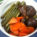 ユキキン's cooksnap of when they made インゲン豆としいたけのくたくた煮.