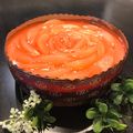 豆だいふく子's cooksnap of when they made 桃のお花のレアチーズケーキ.