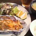 ぴぽたろう's cooksnap of when they made きのこと鮭のホイル焼き☆味噌マヨソース.