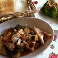 あい葉's cooksnap of when they made 夏野菜♪白身魚のカポナータ.