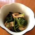 yukky19790515's cooksnap of when they made 香り豊かな小松菜の煮びたし.