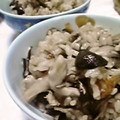時花菜's cooksnap of when they made 紫蘇の香り爽やか茸の炊き込みご飯☆.