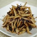 karin子's cooksnap of when they made 簡単　ごま油香る　塩コンブごぼう.