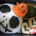 matsukoE's cooksnap of when they made キャラ弁★ジャックおにぎり★.