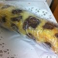 madori-n's cooksnap of when they made キリン柄のキャラメルアップルロールケーキ.