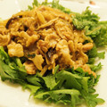 るちあママ's cooksnap of when they made 春菊と。豚と春雨の炒め煮.