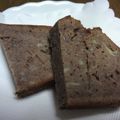 しほめろ♩'s cooksnap of when they made チョコとバナナのパウンドケーキ.
