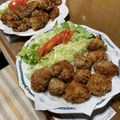 naopon☆'s cooksnap of when they made *超簡単*豚コマでジューシーとんかつ！.