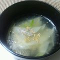 harupon777's cooksnap of when they made めちゃうま！ワンタンスープ.