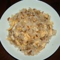 ヌーシ's cooksnap of when they made そぼろ炒飯.