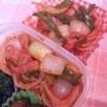 みや☆なな's cooksnap of when they made お弁当用♡スパゲティナポリタン♥.