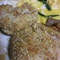 なおりぃ's cooksnap of when they made 里芋のゴマゴマ♪ツナお焼き.