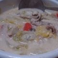 kaorimako's cooksnap of when they made 白菜の水なしミルク鍋☆.