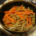 midorimoca's cooksnap of when they made 手抜ききんぴらごぼう＜お弁当に作り置き＞.