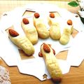 ｡:♡Mayu｡:♡'s cooksnap of when they made ハロウィン☆魔女の指…どころか手クッキー.