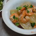 ヒカルン's cooksnap of when they made 海老のあんかけ大根☆.