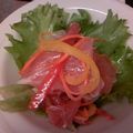 ちなっぴ's cooksnap of when they made 生ハムと人参のマリネ風サラダ.