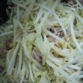 しろくさ's cooksnap of when they made 豚としらたきとキャベツ炒め♪.