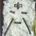 けいちゃん３６'s cooksnap of when they made 簡単キャラ弁☆その２・中国の超人☆.