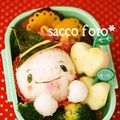 さちこ２５１３'s cooksnap of when they made ミニミニりんごちゃん❤　キャラ弁.