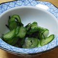 みわたけ's cooksnap of when they made きゅうりと塩コンブで簡単小鉢.