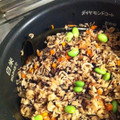 aotanmam's cooksnap of when they made じゃことひじきの炊き込みご飯.