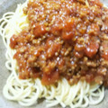 家族の笑顔's cooksnap of when they made 簡単ミートソース.