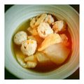 salymama's cooksnap of when they made 冬瓜と肉団子のメチャウマ煮.
