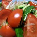 まままつつつん's cooksnap of when they made 冷たい香味野菜うどん～♪.