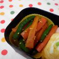 ひぃこ＊'s cooksnap of when they made インゲン＆にんじんの胡麻和え.