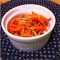 ARARARAR's cooksnap of when they made 人参のみそごま炒め♪.